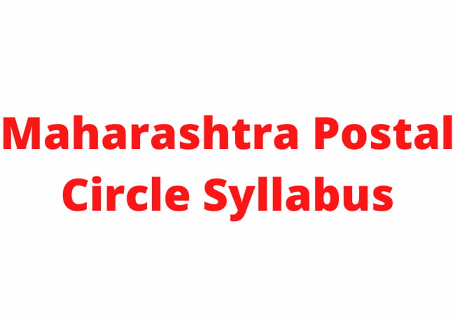 Maharashtra Postal Circle Syllabus 2021: Postman MG / MTS Exam Pattern 5
